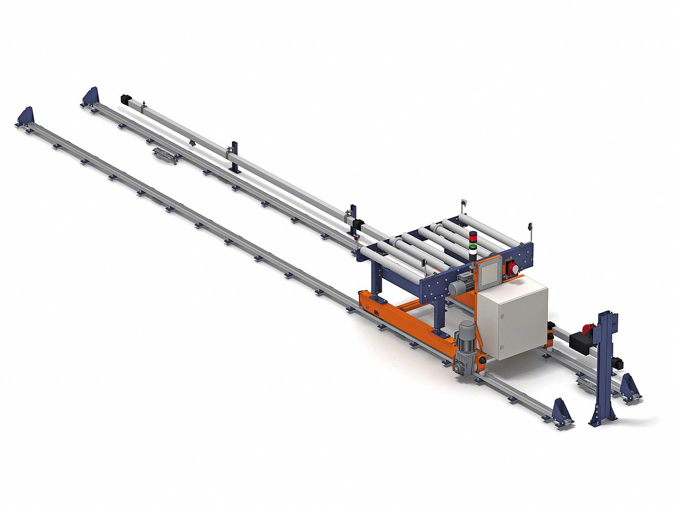 Conveyor system for pallets