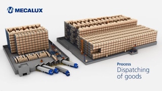 Continuous goods flow