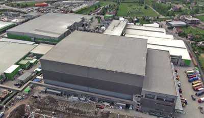Mecalux builds one of the highest logistic centres in Europe