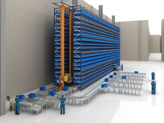 Maximum throughput: an efficient order prep system in action Maximum throughput: an efficient order prep system in action