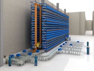 Maximum throughput: an efficient order prep system in action