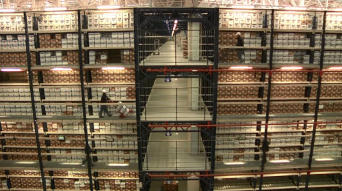 Conventional pallet racking