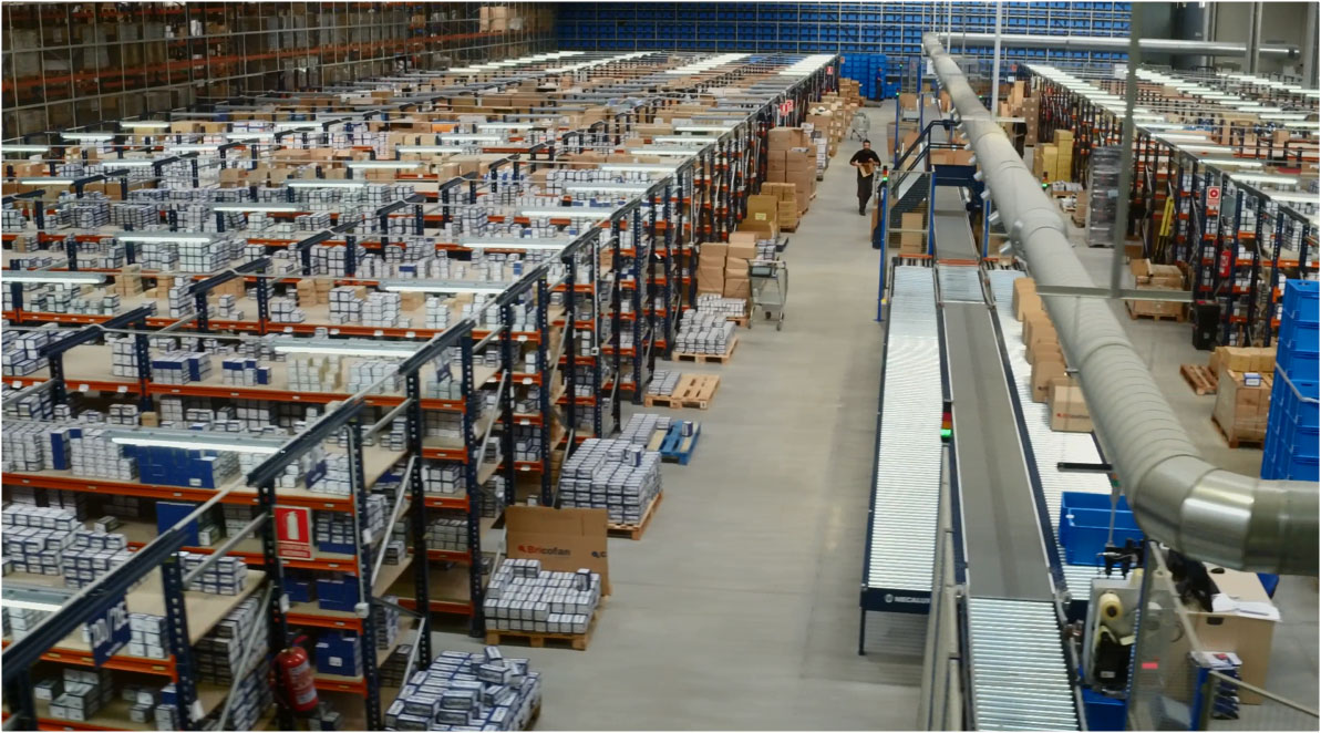 Case study: Automated miniload warehouse of Cofan