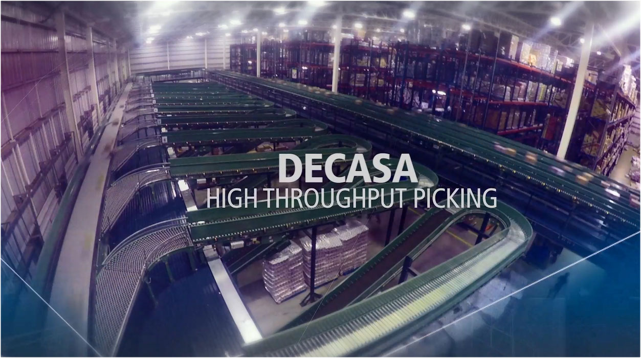 DECASA: High throughput picking and storage DECASA: High throughput picking and storage