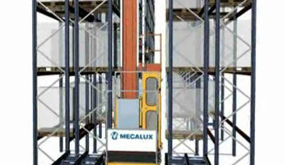 Stacker cranes: Extractions in double-deep racks