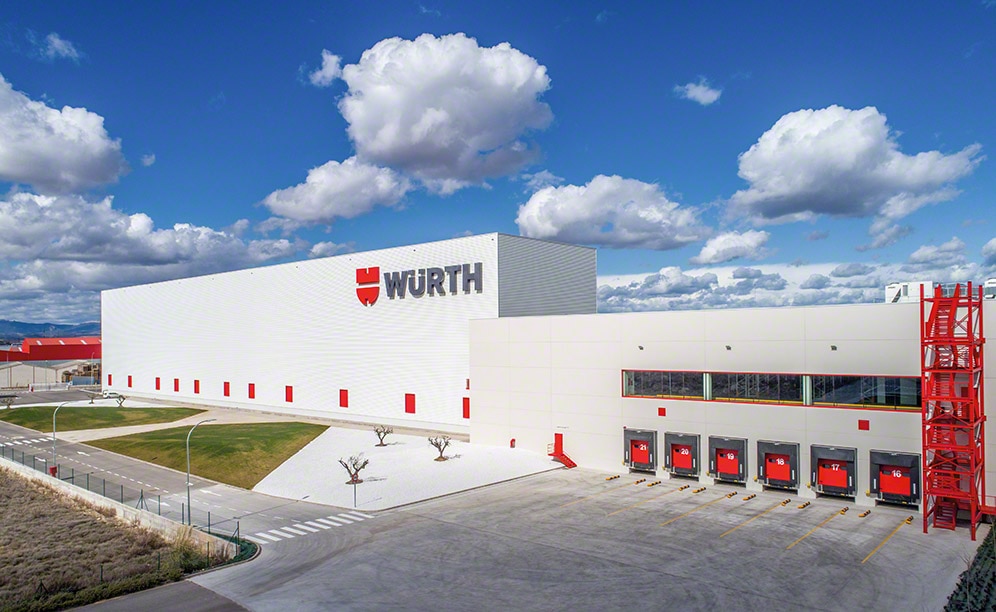 The new automated warehouse of Würth Spain
