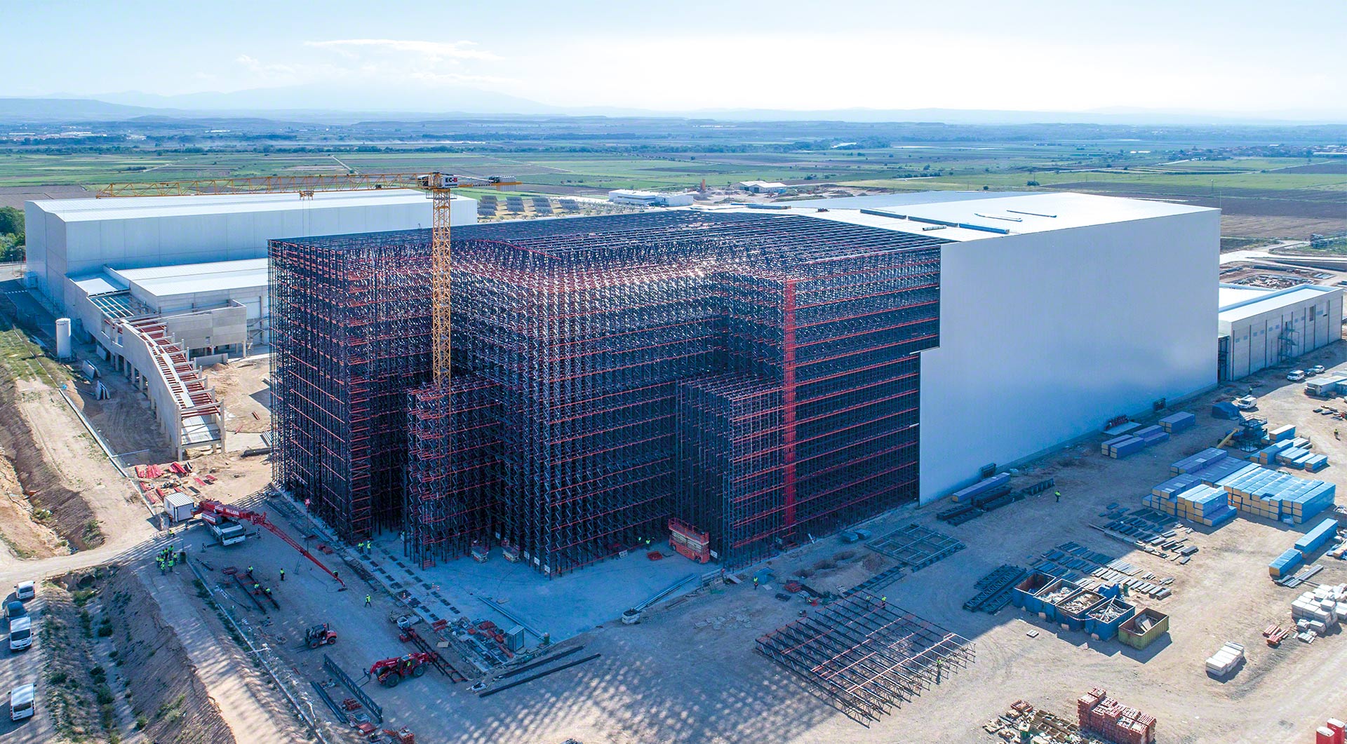 Clad-rack warehouses