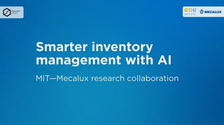 MIT and Mecalux drive AI-powered smart replenishment in warehouses