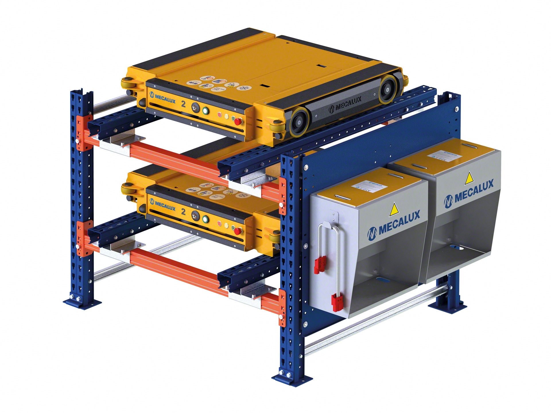 Although it has up to ten hours of autonomy, electric shuttles should be recharged in their charging stations at the end of the shift