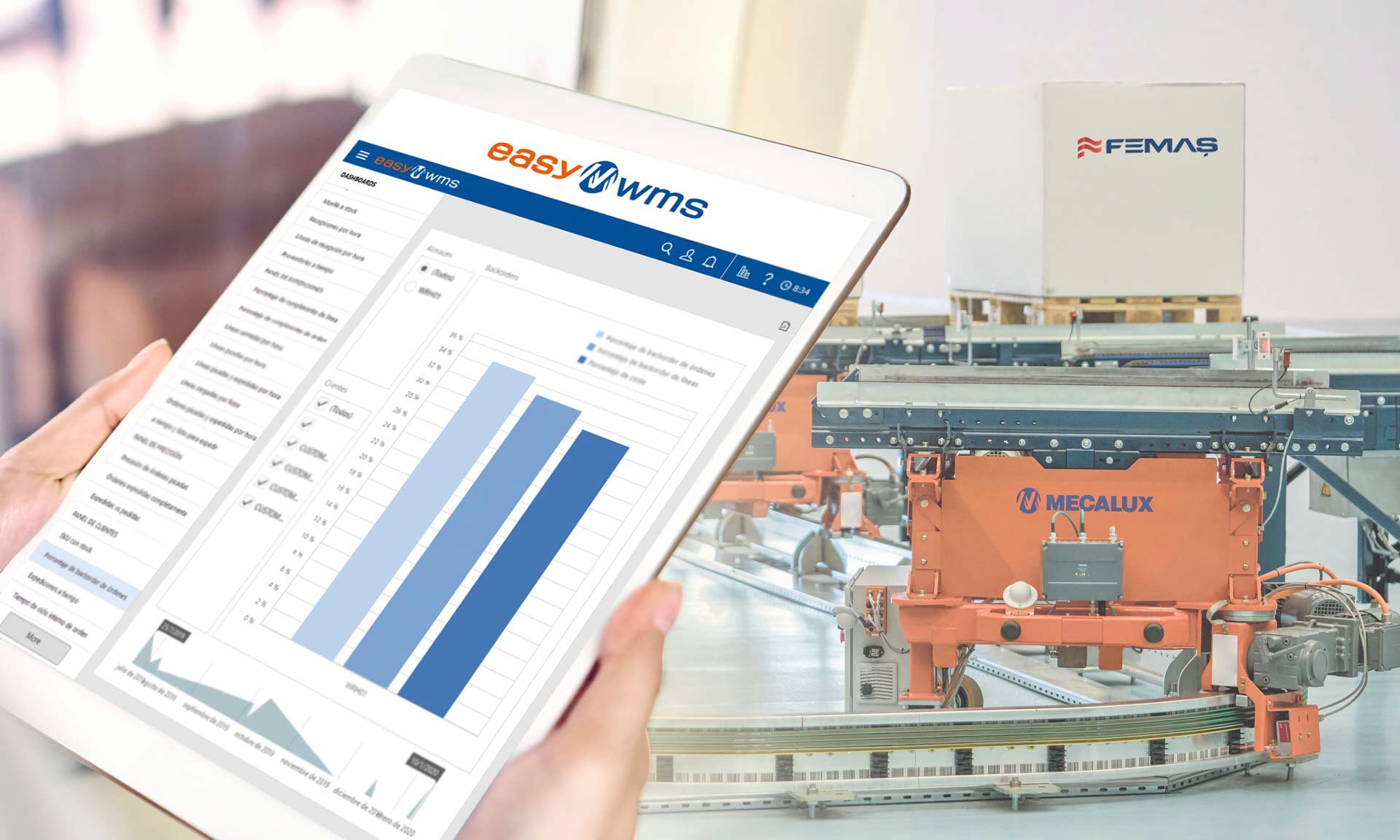 Femaş Group: AS/RS for boxes and for pallets