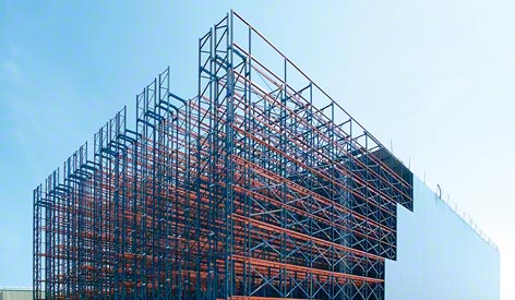 Pallet Rack Cladding Clad-rack warehouses | Pallet racking | www.mecalux.com.au