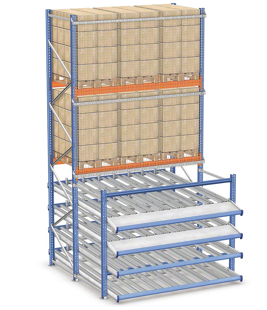 Live storage for picking